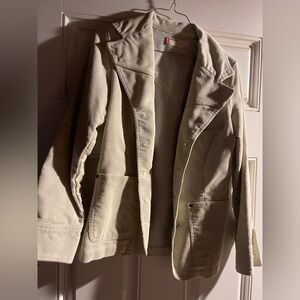 Vintage Levi's Light Tan Corduroy Jacket